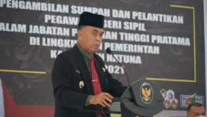 Read more about the article Bupati Natuna Lantik Tiga Pejabat Pimpinan Tinggi Pratama di Lingkungan Pemerintah Kabupaten Natuna