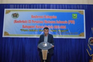 Read more about the article Bupati Natuna Wan Siswandi Resmi Buka Konferkab III PWI Natuna
