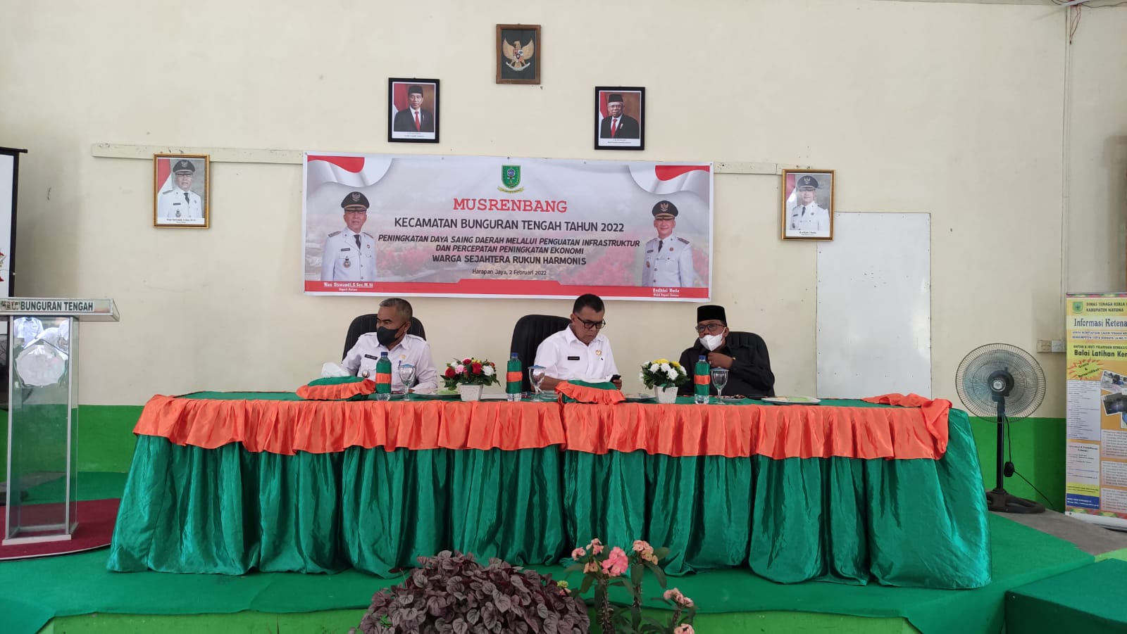 You are currently viewing Pimpin Musrembang Bunguran Tengah, Bupati Tegaskan Sekala Prioritas Pembangunan.