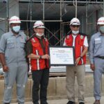 Bupati Natuna Tinjau Pembangunan PLBN Terpadu Serasan.