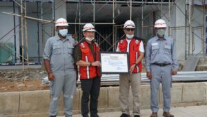 Read more about the article Bupati Natuna Tinjau Pembangunan PLBN Terpadu Serasan.