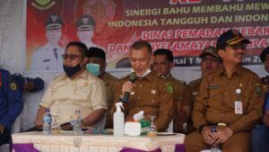 Read more about the article Pemkab Natuna Gelar Upacara Peringatan HUT Damkar ke 103.