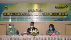 Read more about the article Sosialisasi SSK Pemda Natuna Harap Para Generasi memiliki Pengetahuan Berwawasan Kependudukan.