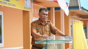Read more about the article Bupati Natuna Resmikan Kampung Perdamaian Adhyaksa di Desa Sepempang.