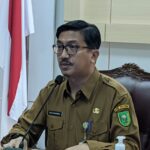 Sekda Natuna Memimpin Rapat Evaluasi Kinerja Pemerintah Kabupaten Natuna Tahun 2022.