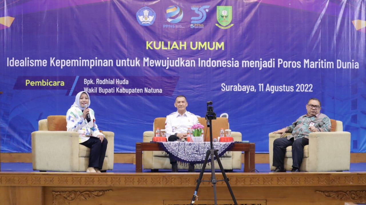 You are currently viewing Wakil Bupati Natuna Memberikan Kuliah Umum di PPN Surabaya