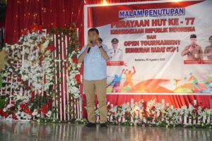 Read more about the article Penutupan Perayaan HUT 77 Kemerdekaan RI Dan Open Turnamen  Bunguran Barat Cup I Tahun 2022