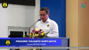 Read more about the article Ahli Madya Analisis Hukum Sertda Natuna Hadiri Acara Pelantikan Mahasiswa Baru Pem Akamigas Tahun 2022.