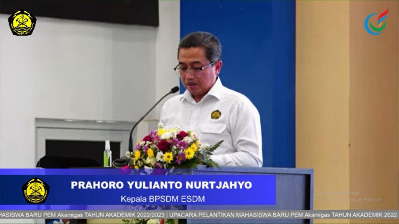 You are currently viewing Ahli Madya Analisis Hukum Sertda Natuna Hadiri Acara Pelantikan Mahasiswa Baru Pem Akamigas Tahun 2022.