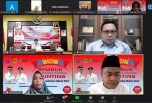 Read more about the article Secara Virtual Sekda Natuna Pimpin Rapat Rembuk Stunting Kabupaten Natuna