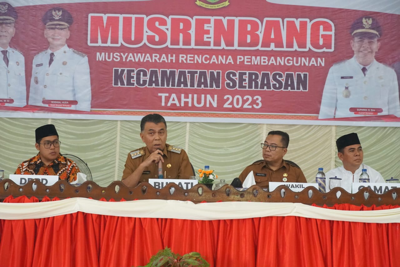 You are currently viewing Buka Musrenbang Kecamatan Serasan, Bupati Natuna : Maksimalkan Pelayanan Kepada Masyarakat
