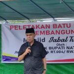 Bupati Natuna Hadiri Peletakan Batu Pertama Pembangunan Masjid Jabal Tursina di Kelurahan Bandarsyah