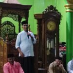Tiba Di Serasan, Bupati  Natuna Langsung Gelar Silaturahmi bersama masyarakat di Mesjid Al Furqon Serasan