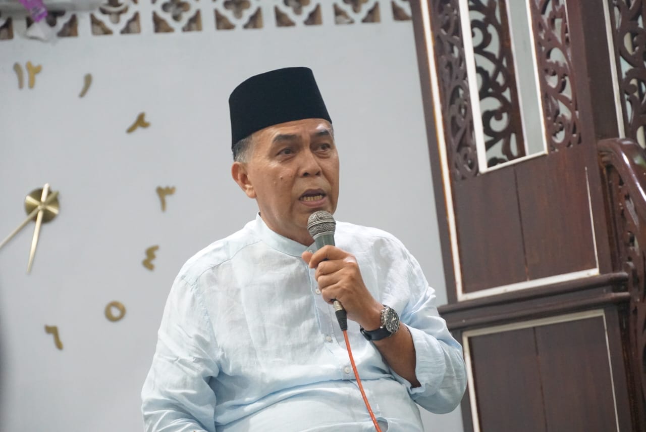 You are currently viewing Safari Magrib di Kecamatan Midai, Bupati Natuna Sambangi Masjid Baiturrahman