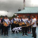 Peringati HUT Ke-51, Basarnas Natuna Gelar Jalan Santai Sehat