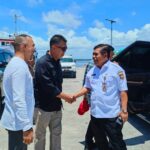 Bupati Natuna Sambut Kedatangan Sekretaris Jenderal Kementerian Dalam Negeri