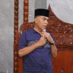 Sambangi Kecamatan Pulau Tiga Barat , Bupati Dan Wakil Bupati Natuna Safari Ramadhan Di Mesjid Al Hikmah Desa Pulau Tiga