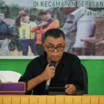 Pemda Natuna Serahkan Secara Langsung Donasi Untuk Korban Bencana Serasan