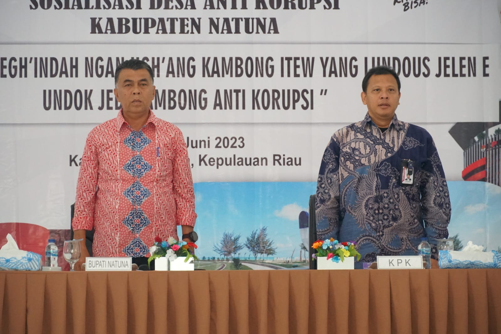 You are currently viewing Sosialisasi Desa Anti Korupsi, Bupati Undang Semua Kades Se-Kabupaten Natuna
