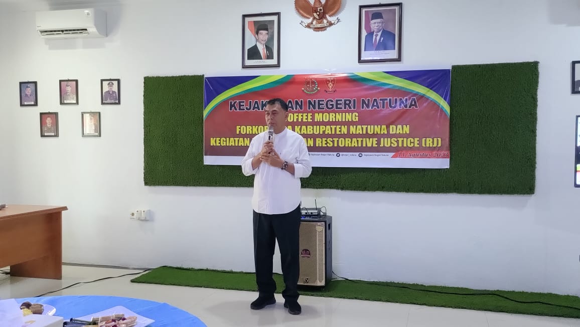 You are currently viewing Bupati Natuna Hadiri Restorative Justice Bersama Forkompinda