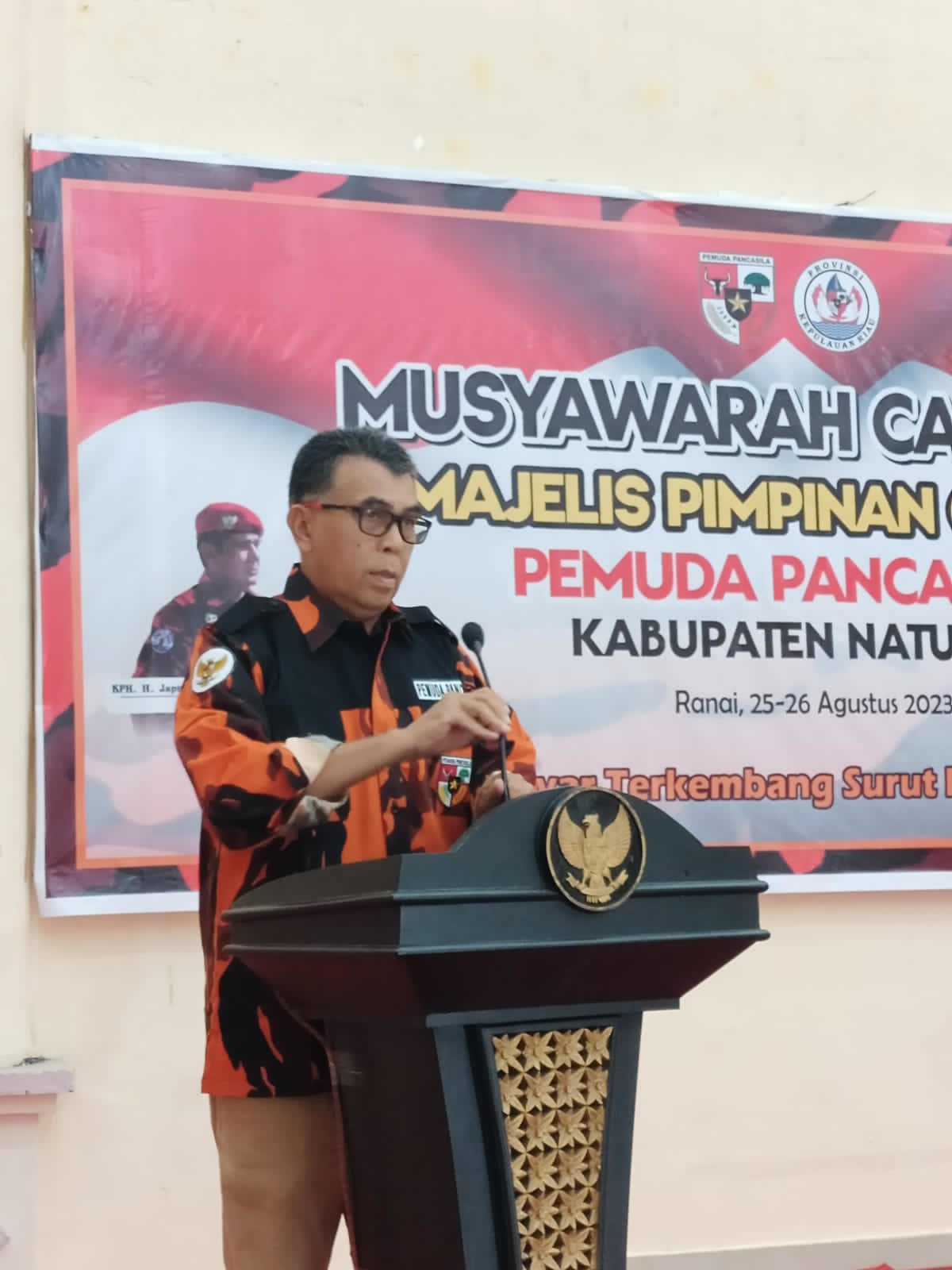 You are currently viewing Bupati Natuna Buka Muscab  V MPC Pemuda Pancasila Kabupaten Natuna