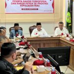 Bupati Natuna Hadiri Rakor Forkopimda dan Pemerintah Daerah Kab/Kota Se-Prov Kepri