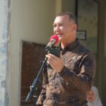 Wakil Bupati Menghadiri Acara Simulasi Penanganan Bencana Kebakaran Di SMAN 1 Bunguran Timur