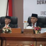 Bupati Natuna Hadiri Rapat Paripurna Dalam Agenda Penyampaian Pendapat Akhir Fraksi DPRD Terhadap Ranperda Perubahan APBD