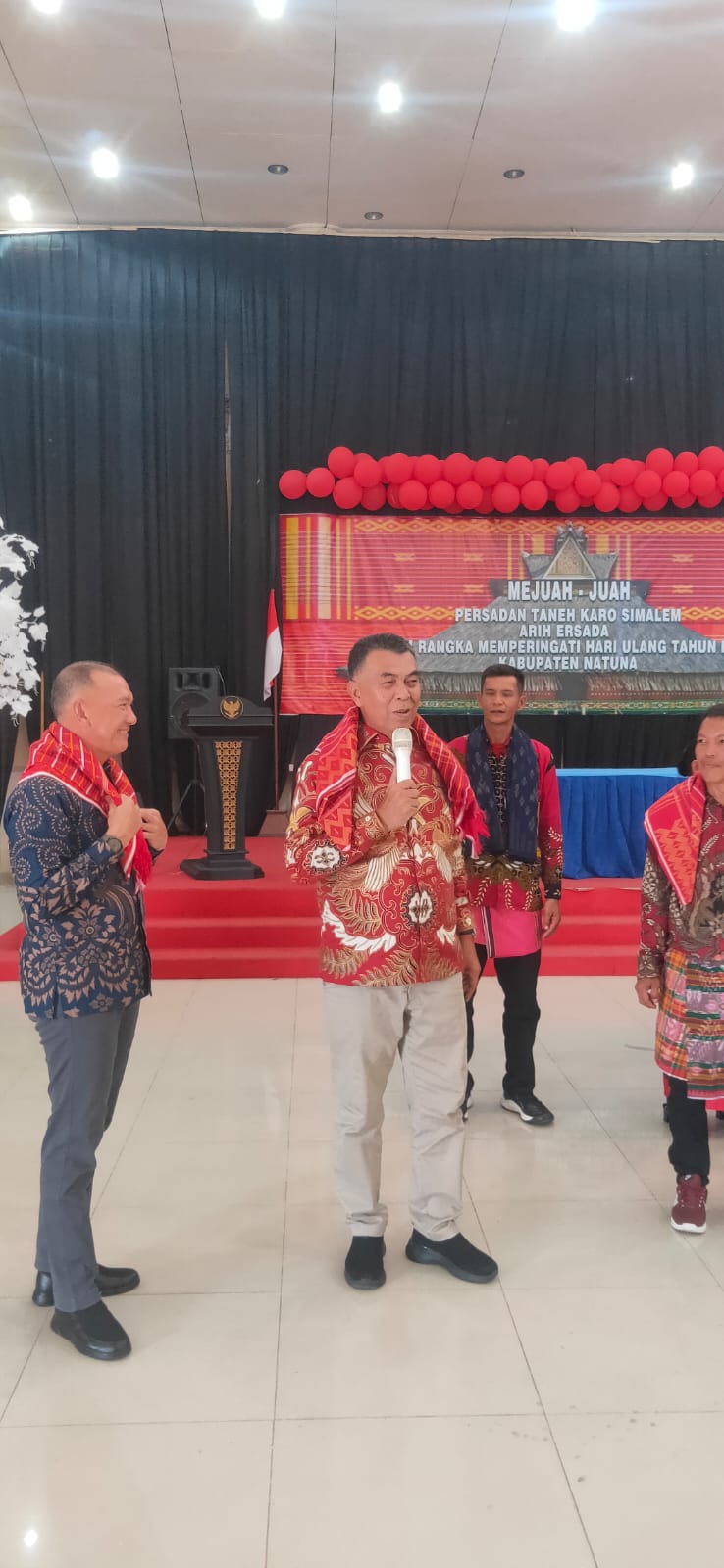 You are currently viewing Bupati Natuna Hadiri Pesta Ulang Tahun ke-13 Takasima Arih Ersada Natuna