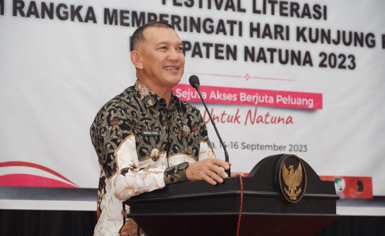 You are currently viewing Dilangsungkan selama 3 Hari, Festival Literasi Memperingati Hari Kunjung Perpustakaan Kabupaten Natuna 2023 resmi dibuka!