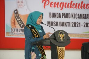 Read more about the article Ny.Septi Dwiani Lantik Para Pengurus TP PKK dan Pengukuhan Bunda Paud Tingkat Kecamatan Kabupaten Natuna