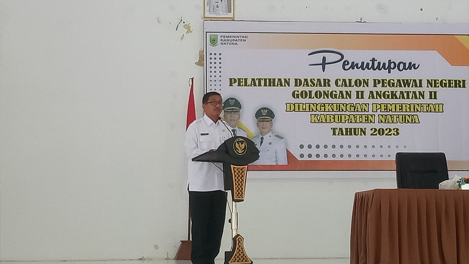 You are currently viewing Sekda Natuna Tutup Latsar CPNS Golongan II Angkatan II Tahun 2023