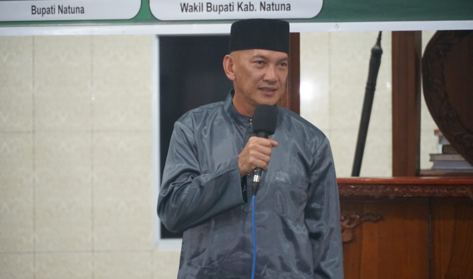 You are currently viewing Wakil Bupati Natuna Hadiri Peringatan Maulid Nabi Muhammad SAW 1445 H