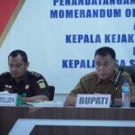 Bupati Natuna Hadiri Penandatanganan MOU Antara Kejaksaan Natuna Dan Kepala Desa Se Kabupaten Natuna