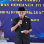 Bupati Natuna Hadiri Pisah Sambut Komandan Denhanud 477 Kospagat