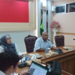 Pemda Natuna bersama BPK Kepri Menggelar Rapat Membahas Entry Meeting Audit Kinerja Percepatan Penurunan Stunting