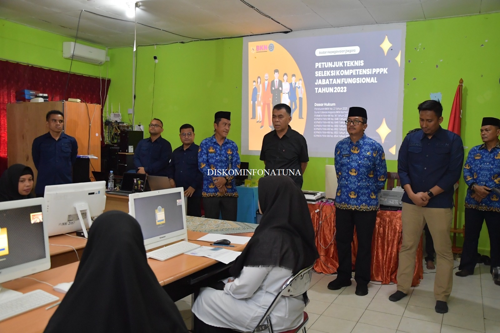 You are currently viewing Buka Seleksi PPPK 2023, Bupati Natuna Beri Semangat Kepada Peserta