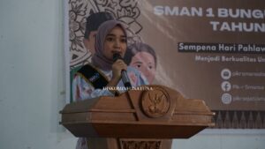Read more about the article Septi Dwiani Hadiri Pemilihan Duta Genre di SMA Negeri 1 Bunguran Timur