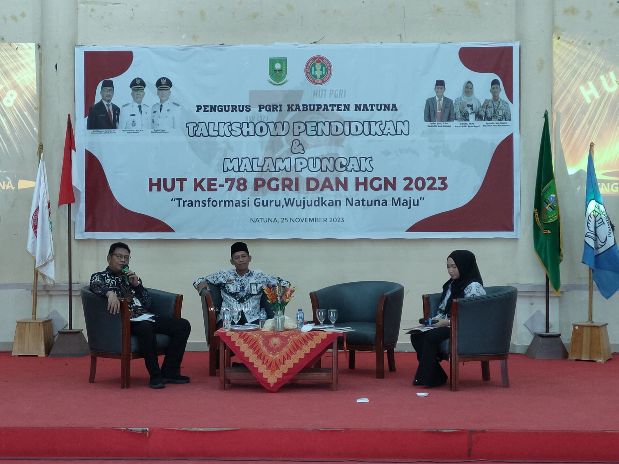 You are currently viewing Pengurus PGRI Kabupaten Natuna Gelar Talk Show Pendidikan Bertema “Tranformasi Guru, Wujudkan Natuna Maju”
