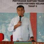 Bupati Natuna Serahkan Bantuan Puskesmas Keliling dan Bantuan Transportasi Kader Posyandu Kelurahan Tahap 2 Kecamatan Midai