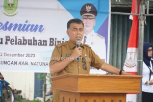 Read more about the article Bupati Natuna Resmikan Ruang Tunggu Pelabuhan Binjai