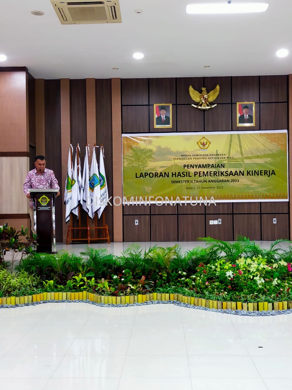 You are currently viewing Bupati Natuna Hadiri Penyerahan Laporan Hasil Pemeriksaan Keuangan ( LHP BPK) Semester II Tahun 2023