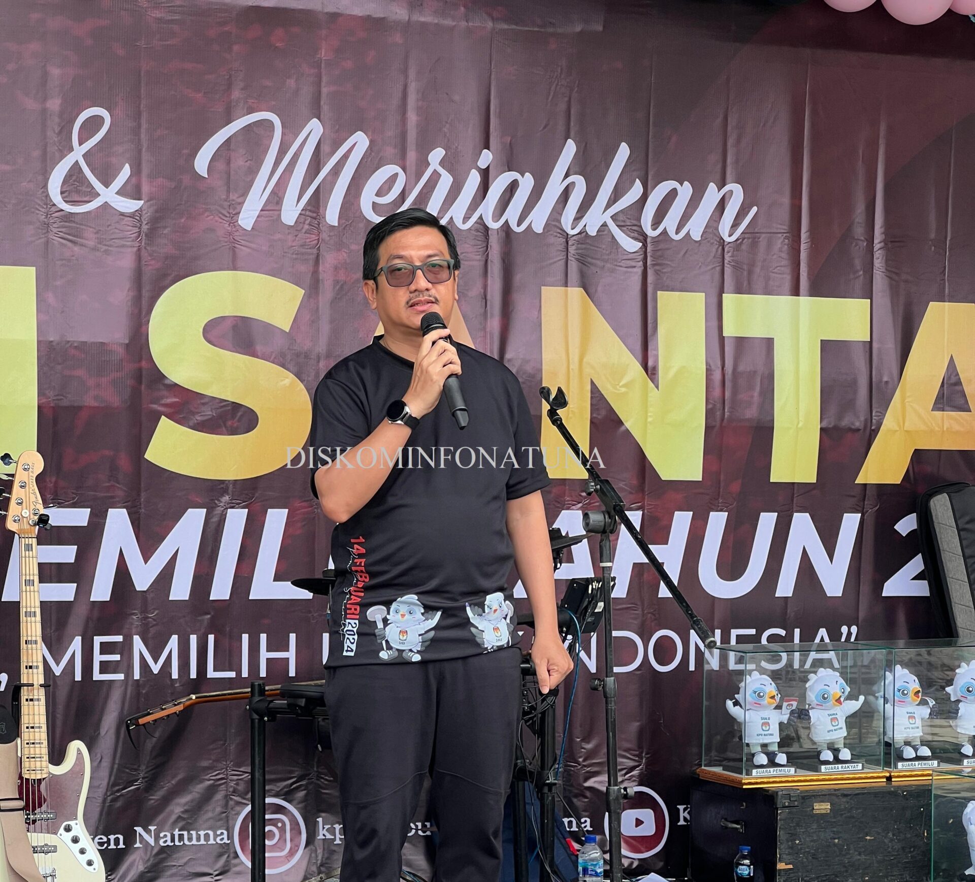 You are currently viewing Sekda Natuna Ikuti Jalan Santai Menyambut Pemilu Tahun 2024