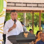 Bupati Natuna Hadiri Temu Ramah Tamah Anggota DPR RI, Drs. H. Nyat Kadir Dengan Pedagang Pasar Baru Ranai