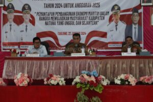 Read more about the article Musyawarah Perencanaan Pembangunan Kecamatan Bunguran Timur Laut Tahun 2024 Untuk Anggaran 2025
