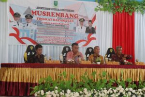 Read more about the article Musyawarah Perencanaan Pembangunan Kecamatan Bunguran Utara Tahun 2024 Untuk Anggaran 2025
