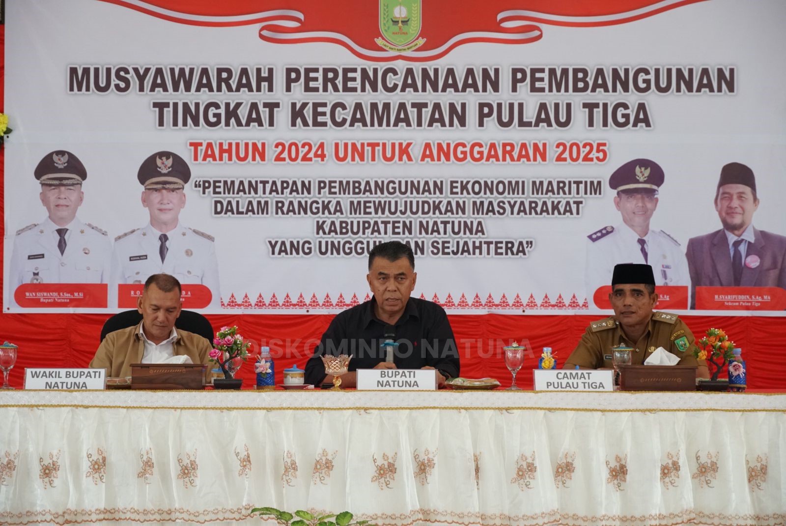 You are currently viewing Pimpin Musrenbang Kecamatan Pulau Tiga, Bupati Natuna : Perkuat Sinergitas Lintas Sektoral Kunci Keberhasilan Pembangunan