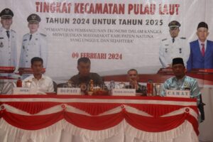 Read more about the article Buka Musrenbang Kecamatan Pulau Laut, Bupati Natuna: Fokus kepada Pembangunan Ekonomi