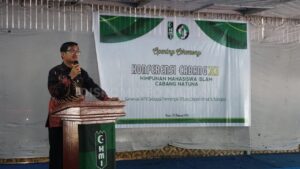 Read more about the article Hadiri Konfercab HMI ke-XI, Sekda Natuna Ajak Kader HMI Untuk Amanah dan Kapabel Sebagai Bekal Pemimpin Masa Depan Umat dan Bangsa