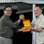 Sekda kabupaten Natuna Hadiri Temu Ramah dan Makan Malam bersama Danpussenarhanud beserta Rombongan